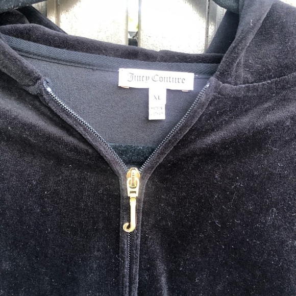 Juicy Couture Los Angeles velour zip up hoodie - Picture 5 of 5